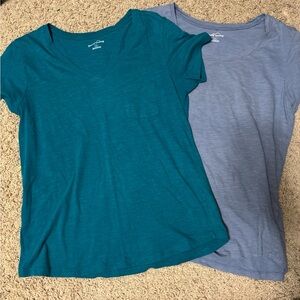 Two Eddie Bauer T-shirts